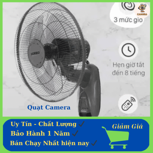 Camera Quạt Treo Tường