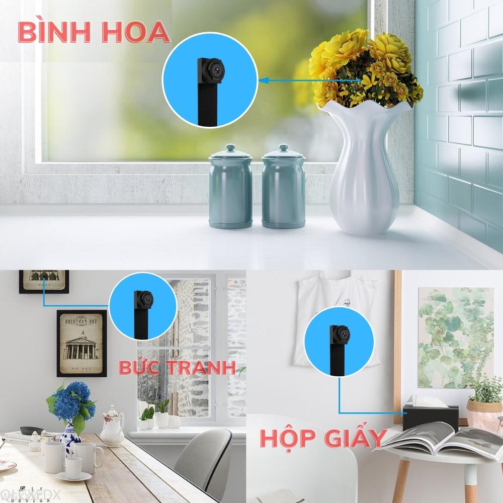 camera nguy trang sieu nho hqv99 ket noi wifi xem truc tiep tu xa qua dien thoai 10 2