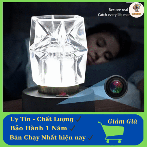Camera ngụy trang đèn ngủ