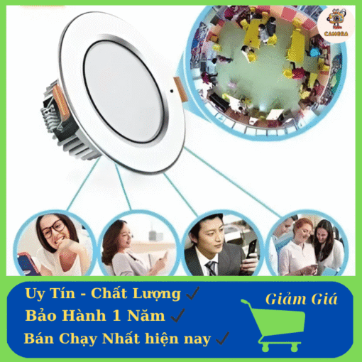 Camera ngụy trang bóng đèn Led
