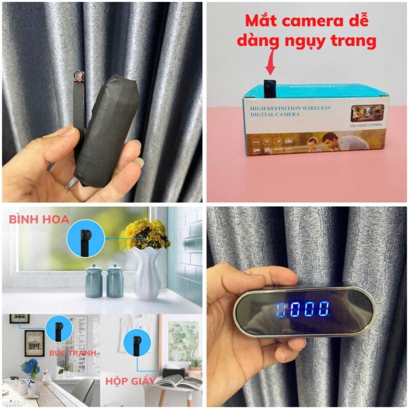 camera giấu kín