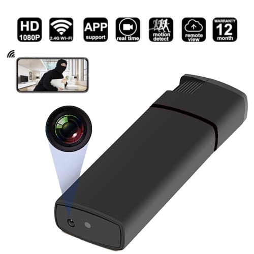 camera bật lửa